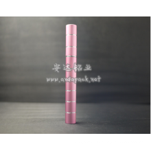 cas de mascara aluminium vide rose